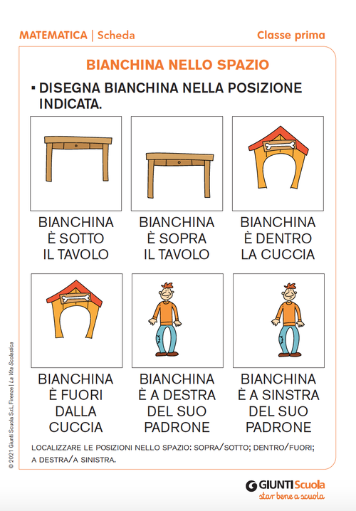 Bianchina nello spazio | Giunti Scuola Bianchina nello spazio | Giunti Scuola