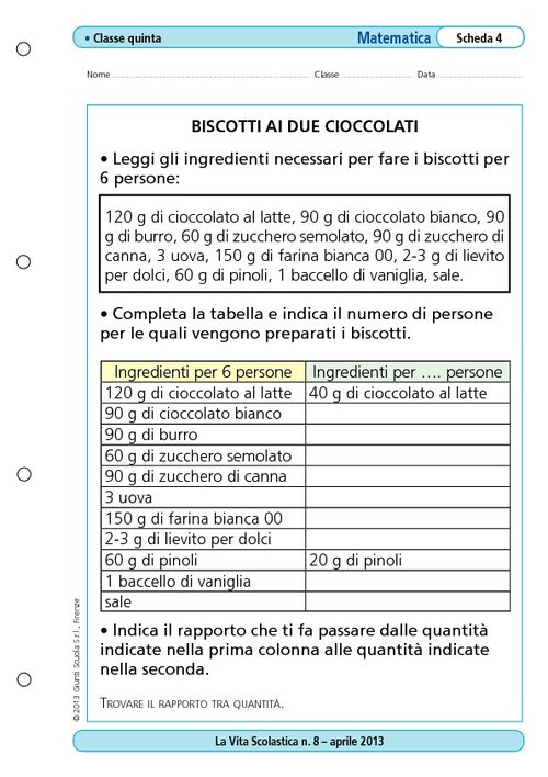Biscotti ai due cioccolati | Giunti Scuola Biscotti ai due cioccolati | Giunti Scuola