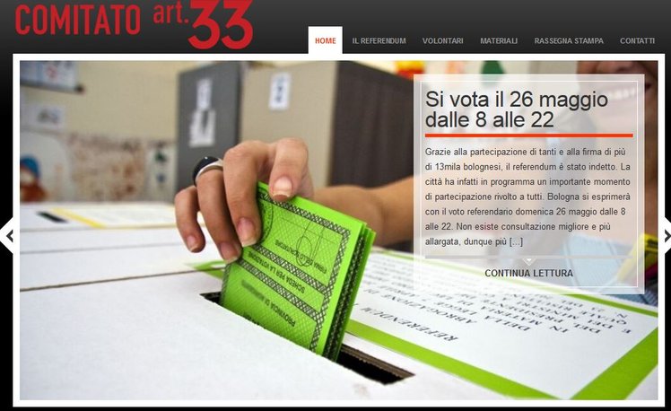 Bologna - Referendum sul finanziamento comunale alla scuola paritaria | Giunti Scuola Bologna - Referendum sul finanziamento comunale alla scuola paritaria | Giunti Scuola