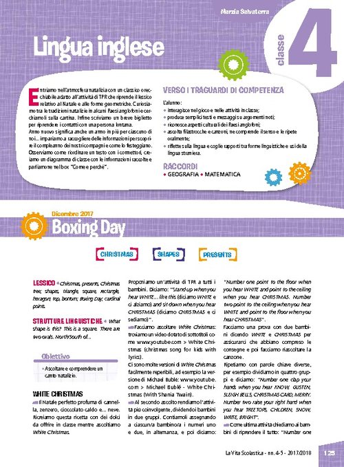 Boxing Day - When is your birthday? | Giunti Scuola Boxing Day - When is your birthday? | Giunti Scuola