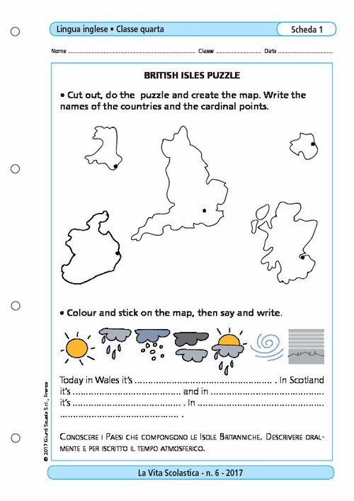 British isles puzzle | Giunti Scuola British isles puzzle | Giunti Scuola