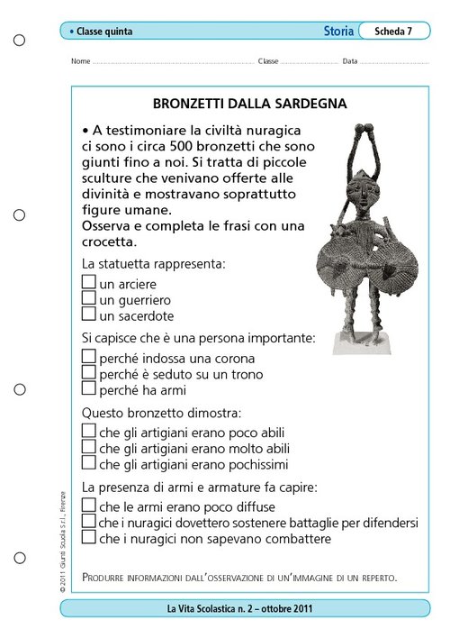 Bronzetti dalla Sardegna | Giunti Scuola