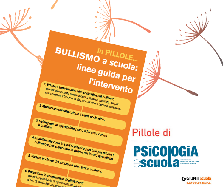 Bullismo: 9 azioni per la scuola | Giunti Scuola Bullismo: 9 azioni per la scuola | Giunti Scuola