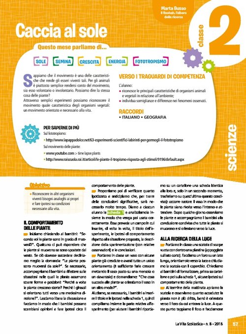 Caccia al sole | Giunti Scuola Caccia al sole | Giunti Scuola