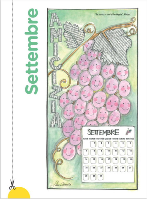 Calendario di Settembre: Amicizia | Giunti Scuola Calendario di Settembre: Amicizia | Giunti Scuola