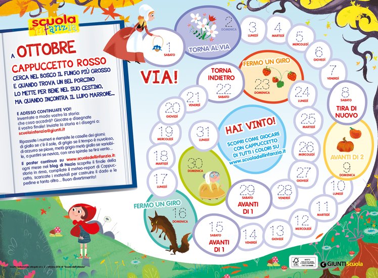 Calendario “Giramese”: fiabe… rime e altre sorprese! | Giunti Scuola Calendario “Giramese”: fiabe… rime e altre sorprese! | Giunti Scuola