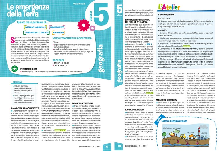 Cambiamenti climatici e le emergenze della terra: una didattica in regalo | Giunti Scuola