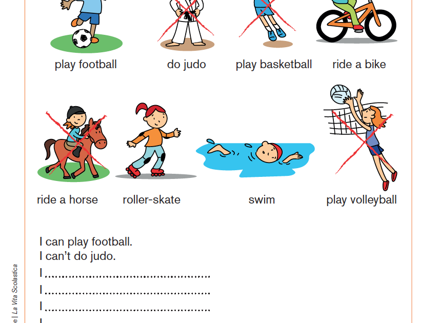 Esercizi Can Can't Scuola Primaria Pdf