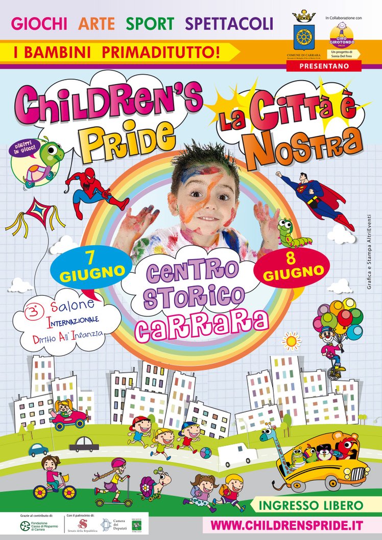 Carrara - Anna Oliverio Ferraris al Children's Pride | Giunti Scuola Carrara - Anna Oliverio Ferraris al Children's Pride | Giunti Scuola