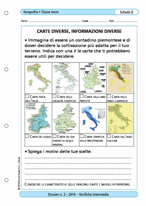 Carte diverse, informazioni diverse | Giunti Scuola Carte diverse, informazioni diverse | Giunti Scuola