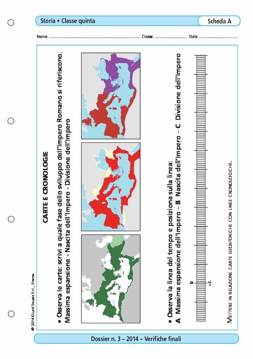 Carte e cronologie | Giunti Scuola