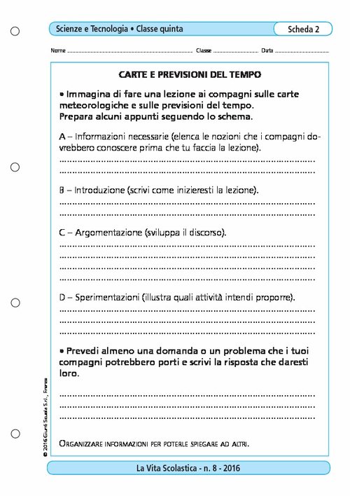Carte e previsioni del tempo | Giunti Scuola Carte e previsioni del tempo | Giunti Scuola