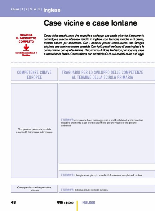 Case vicine e case lontane | Giunti Scuola Case vicine e case lontane | Giunti Scuola