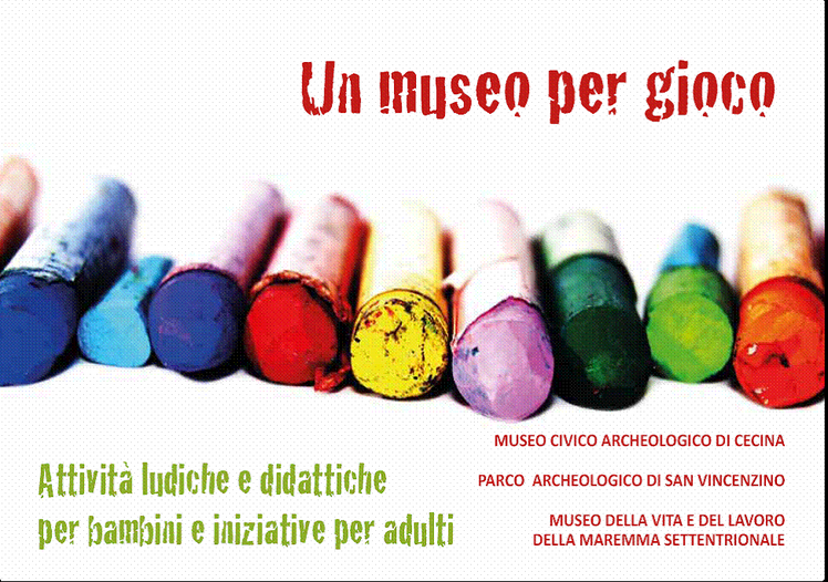 Cecina - "Museo per gioco", laboratori per bambini e iniziative per adulti | Giunti Scuola Cecina - "Museo per gioco", laboratori per bambini e iniziative per adulti | Giunti Scuola