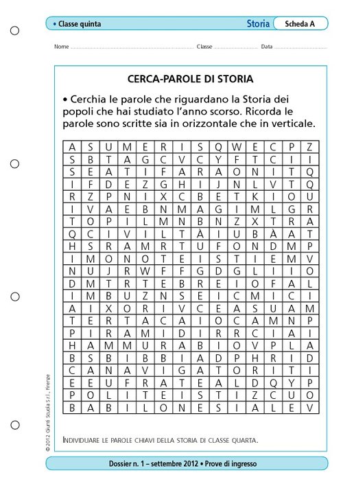 Cerca-parole di Storia | Giunti Scuola Cerca-parole di Storia | Giunti Scuola
