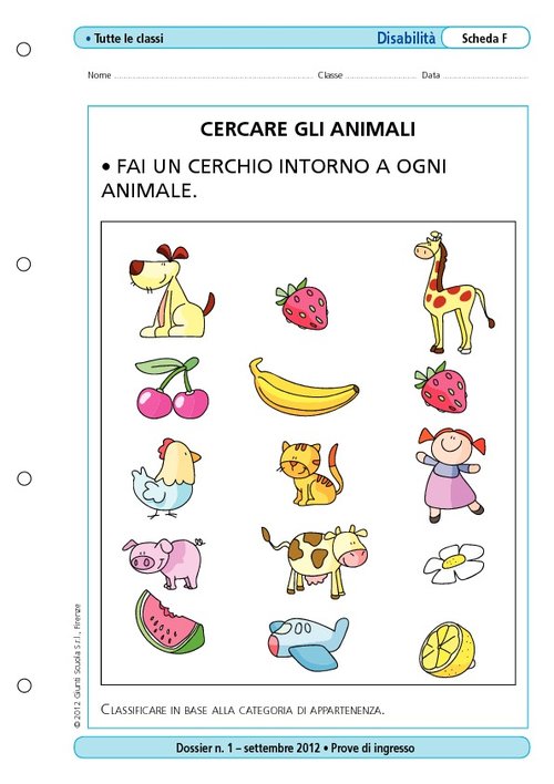 Cercare gli animali | Giunti Scuola Cercare gli animali | Giunti Scuola