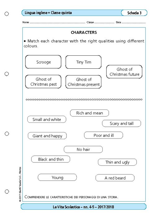 Characters | Giunti Scuola Characters | Giunti Scuola
