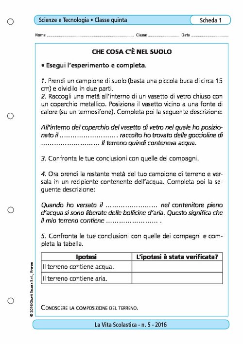 Che cosa c'è nel suolo | Giunti Scuola Che cosa c'è nel suolo | Giunti Scuola