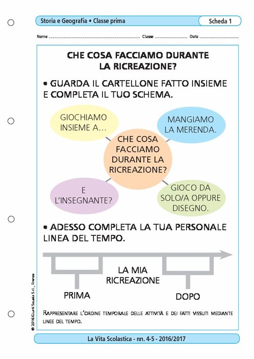 Che cosa facciamo durante la ricreazione? | Giunti Scuola Che cosa facciamo durante la ricreazione? | Giunti Scuola