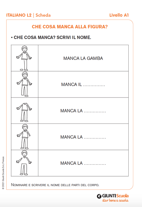 Che cosa manca alla figura? | Giunti Scuola