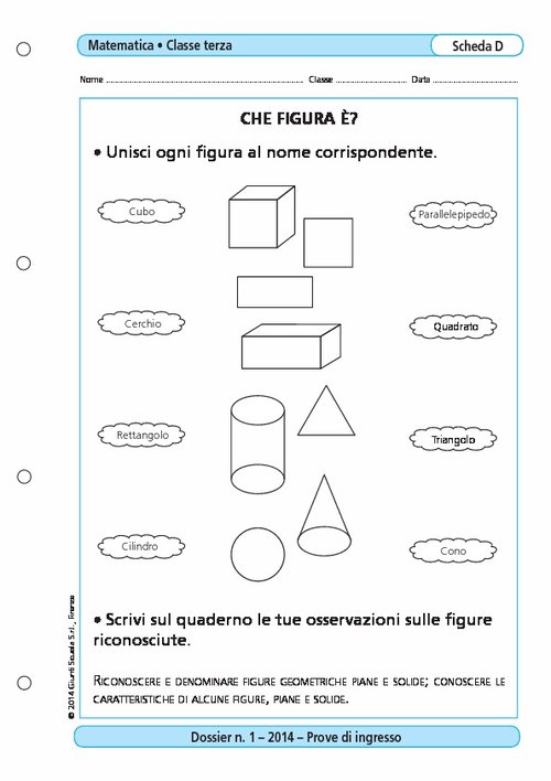 Che figura è? | Giunti Scuola Che figura è? | Giunti Scuola