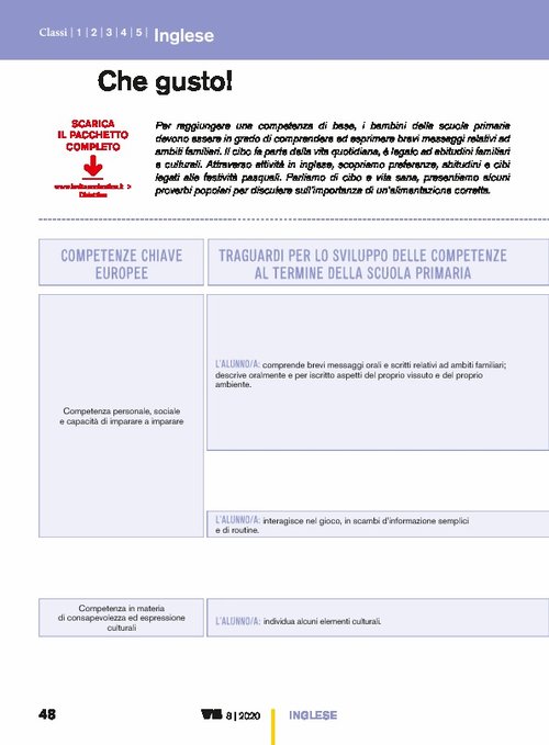 Che gusto! | Giunti Scuola Che gusto! | Giunti Scuola