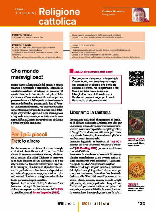 Che mondo meraviglioso! | Giunti Scuola Che mondo meraviglioso! | Giunti Scuola