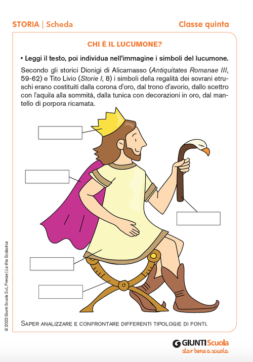 Chi è il lucumone? | Giunti Scuola Chi è il lucumone? | Giunti Scuola