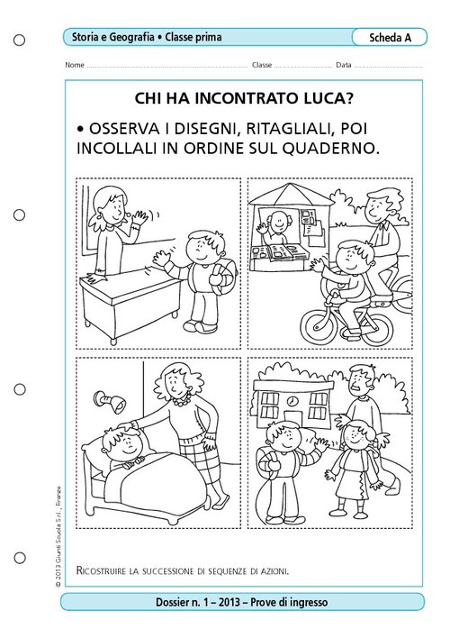 Chi ha incontrato Luca? | Giunti Scuola