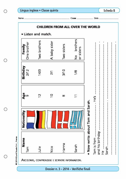 Children from all over the world | Giunti Scuola Children from all over the world | Giunti Scuola