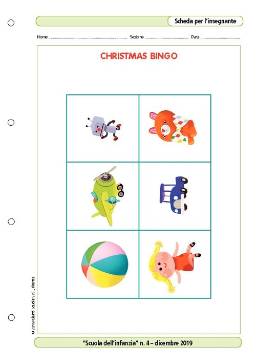 Christmas Bingo | Giunti Scuola