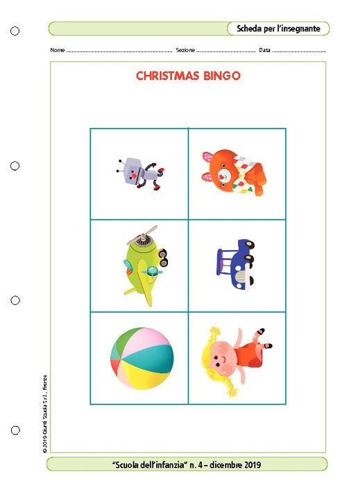 Christmas Bingo | Giunti Scuola Christmas Bingo | Giunti Scuola