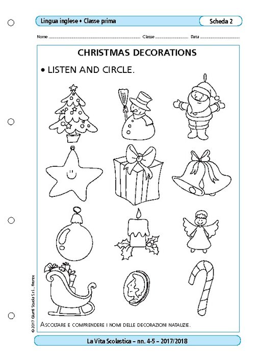 Christmas decorations | Giunti Scuola Christmas decorations | Giunti Scuola