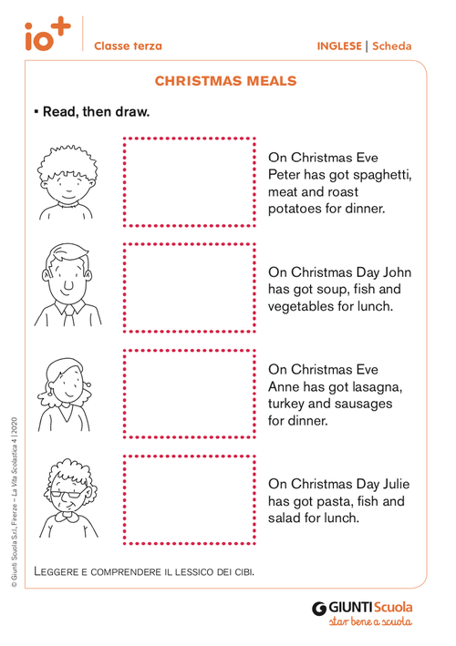Christmas meals | Giunti Scuola