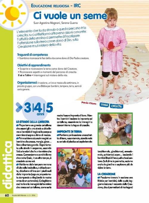 Ci vuole un seme | Giunti Scuola Ci vuole un seme | Giunti Scuola