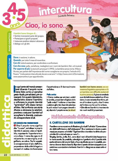 Ciao, io sono... | Giunti Scuola Ciao, io sono... | Giunti Scuola