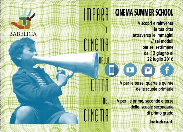 Cinema Summer School. Settimane estive per bambini e ragazzi dal 13 giugno al 22 luglio | Giunti Scuola Cinema Summer School. Settimane estive per bambini e ragazzi dal 13 giugno al 22 luglio | Giunti Scuola