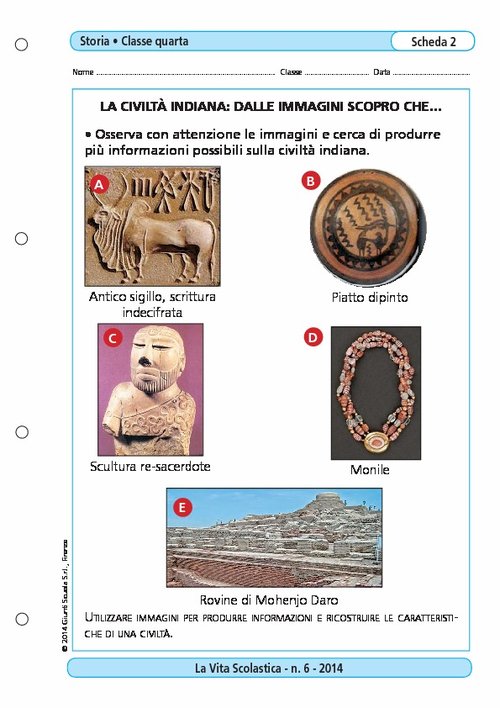 Civiltà indiana: dalle immagini scopro che... | Giunti Scuola Civiltà indiana: dalle immagini scopro che... | Giunti Scuola