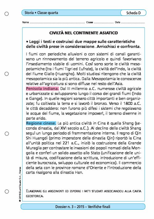 Civiltà nel continente asiatico | Giunti Scuola Civiltà nel continente asiatico | Giunti Scuola