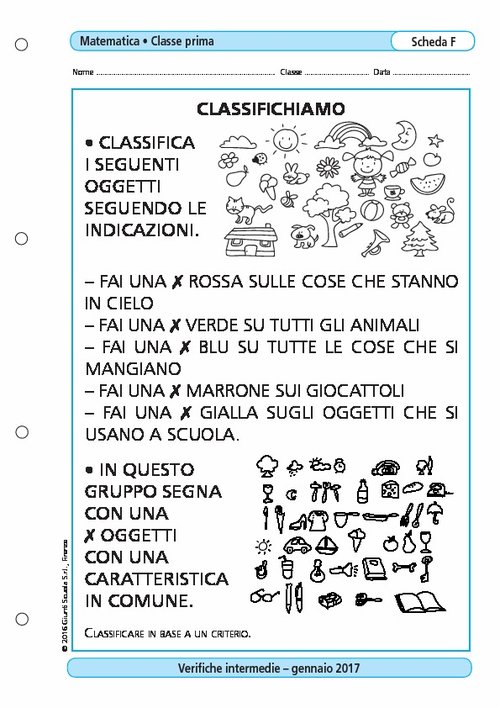 Classifichiamo | Giunti Scuola Classifichiamo | Giunti Scuola