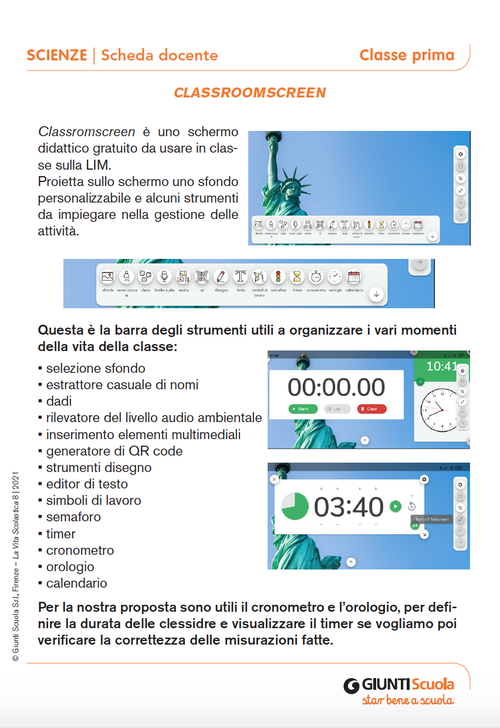 Classroomscreen | Giunti Scuola Classroomscreen | Giunti Scuola