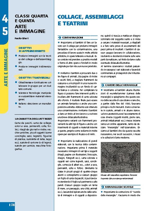Collage, assemblaggi e teatrini | Giunti Scuola Collage, assemblaggi e teatrini | Giunti Scuola