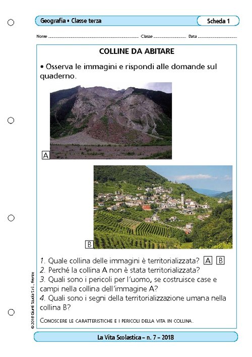 Colline da abitare | Giunti Scuola Colline da abitare | Giunti Scuola