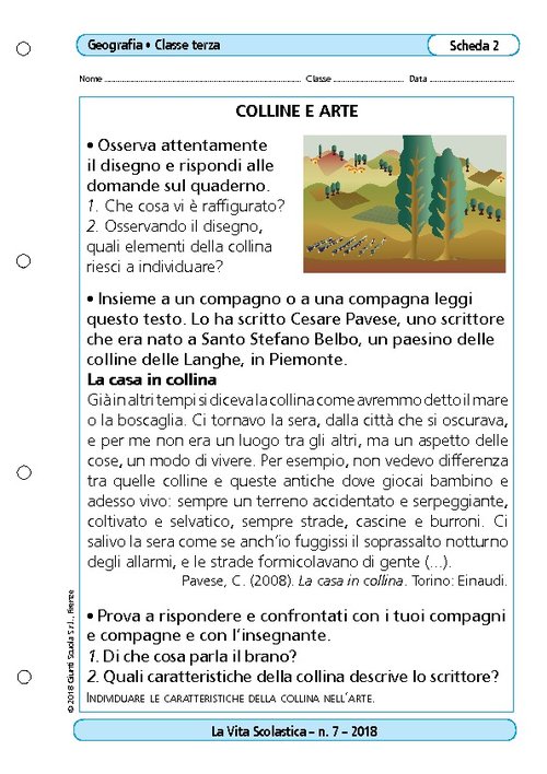 Colline e arte | Giunti Scuola Colline e arte | Giunti Scuola