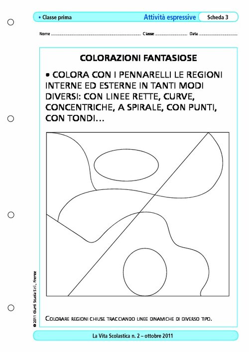 Colorazioni fantasiose | Giunti Scuola Colorazioni fantasiose | Giunti Scuola