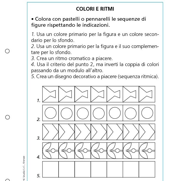 Colori e ritmi | Giunti Scuola