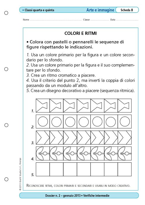 Colori e ritmi | Giunti Scuola Colori e ritmi | Giunti Scuola