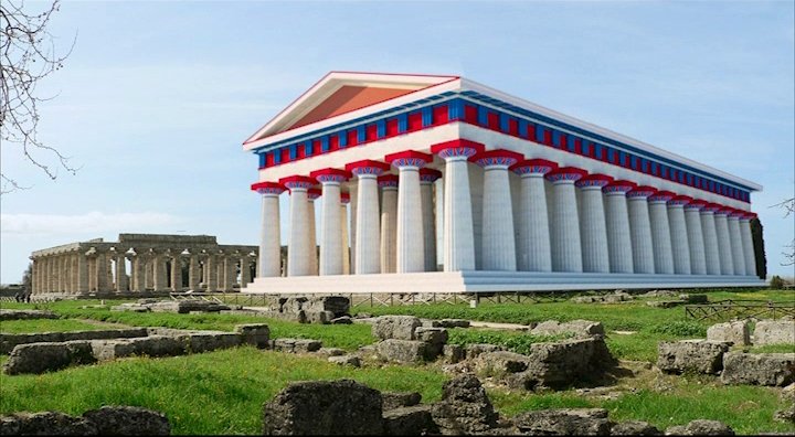 Colori nella storia - Il Tempio di Nettuno | Giunti Scuola