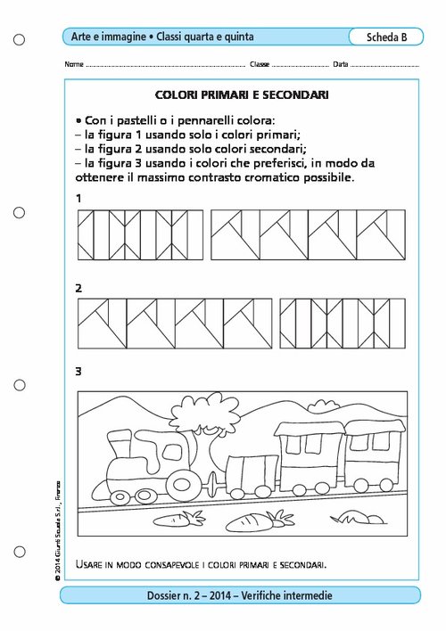 Colori primari e secondari | Giunti Scuola Colori primari e secondari | Giunti Scuola