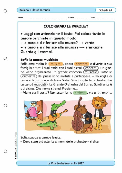 Coloriamo le parole/1 | Giunti Scuola Coloriamo le parole/1 | Giunti Scuola